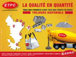 Campagne publicitaire ETPC - Tous nos produits disponibles !